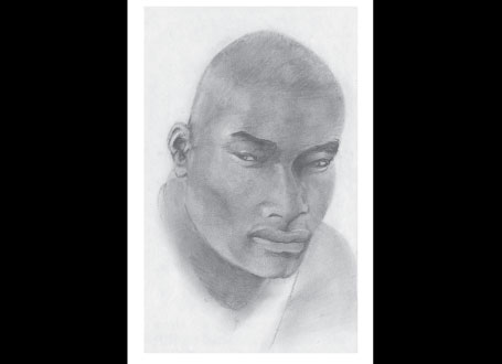 tyson Beckford, Pencil Drawing