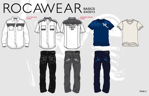 Rocawear Raw industrial design