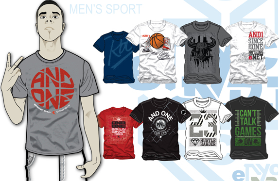 Athletic T-shirt Graphics